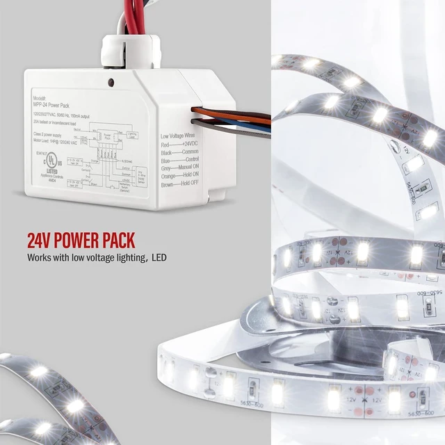 Alt view image 4 of 7 - Low Voltage Ceiling Sensor Power Pack