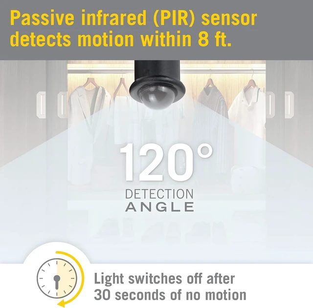 Alt view image 3 of 6 - 532520 PIR Motion Sensor Light Switch