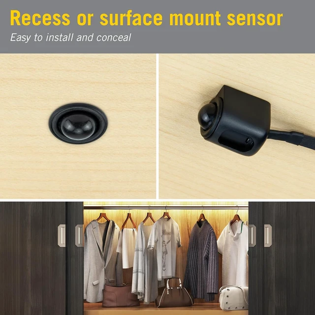 Alt view image 4 of 6 - 532520 PIR Motion Sensor Light Switch