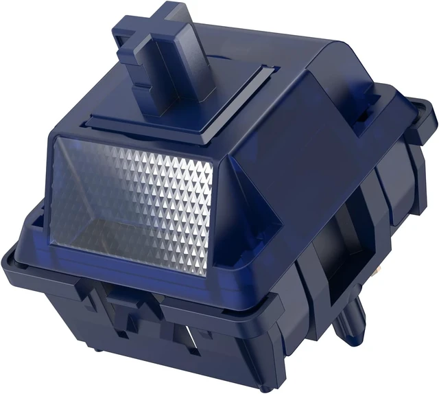 Alt view image 2 of 7 - Blue Lotus High-Precision T1 Tactile Switches, 65g Long Spring Pre-Lubed RGB Heavy Tactile (Blue Lotus, 70pcs)