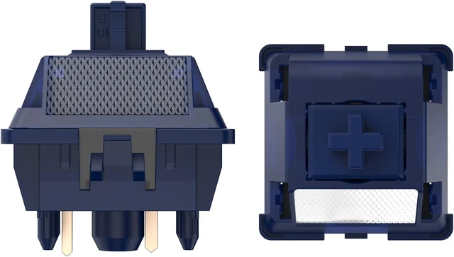 Alt view image 5 of 7 - Blue Lotus High-Precision T1 Tactile Switches, 65g Long Spring Pre-Lubed RGB Heavy Tactile (Blue Lotus, 70pcs)