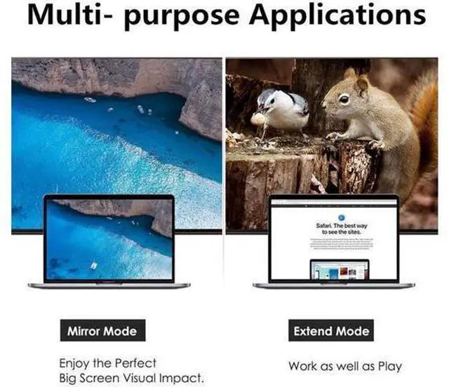 Alt view image 4 of 7 - DisplayPort Cable 1.4 8K DP Cable (8K@60Hz, 4K@120Hz/144Hz,2K @144Hz/165Hz) HBR3 Support 32.4Gbps DCP 3D Slim and Flexible DP to DP Cable for Laptop PC TV Gaming Monitor (6.6ft/2m) 6.6 ft.