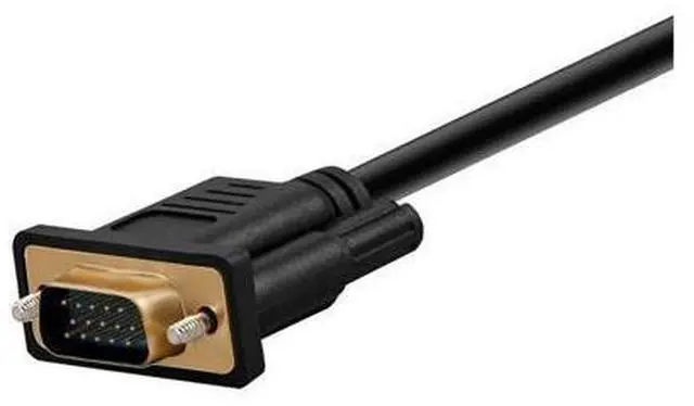 Main image of HDMI to VGA, Hannord Gold-Plated HDMI to VGA 16.4Feet Cable (Male to Male) Compatible for Computer, Desktop, Laptop, PC, Monitor, Projector, HDTV,, Roku, Xbox and More