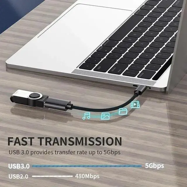 Alt view image 4 of 7 - Universal USB to Type C Adapter for Mobile Mini Type C Jack Splitter Smartphone USB C Connectors OTG Converter Type C