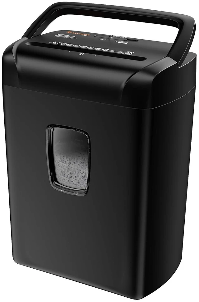 Main image of Bonsaii 15-Sheet Cross Cut Paper Shredder for Home Office Heavy Duty