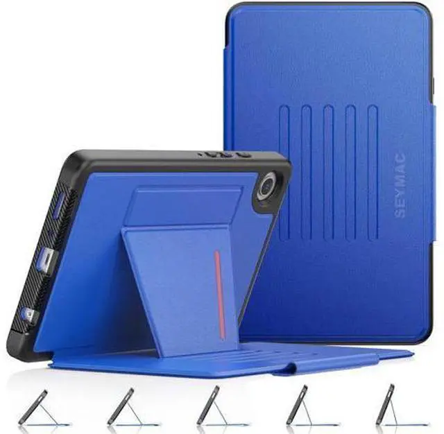 Main image of for Galaxy Tab A9 5G Tablet Case 8.7'', Smart Auto Sleep Cover with Magnetic Multi-Angles Stand, Card Slot for Galaxy Tab A9 8.7'' SM-X110/X115/X117 (Blue)