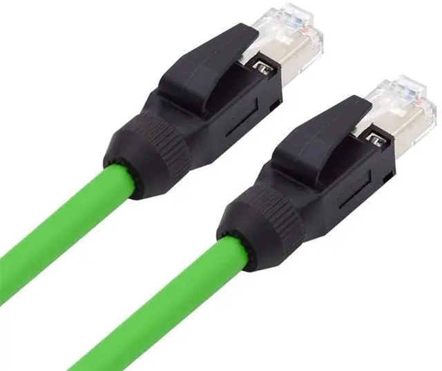 Alt view image 7 of 7 - High Flex Robotic RJ45 Cat6 Ethernet Network LAN Cable Patch Cord 1000Mbps for Router Automation 100CM