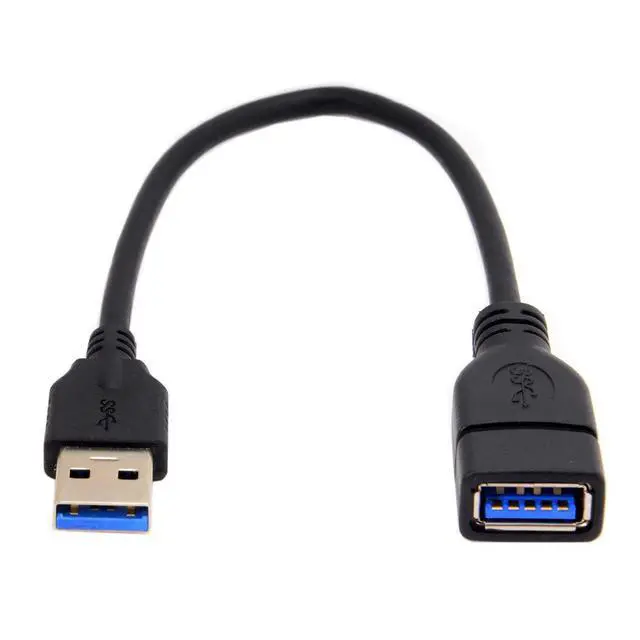 Alt view image 6 of 7 - 8.66 Inch USB 3.0 Extension Short Cable,USB 3.0 Male to Female Extension Data Cable for Laptop, Keyboard, Mouse, Flash Drive, Printer