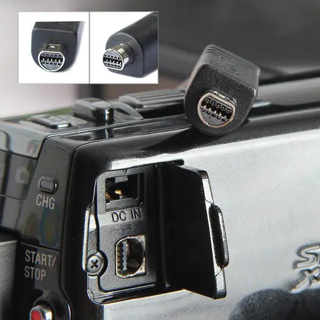 Alt view image 4 of 7 - VMC-15FS 10pin to USB Data Sync Cable for Sony Digital Camcorder Handycam
