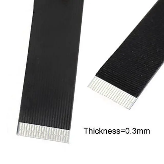 Alt view image 6 of 7 - Up Angled USB 2.0 Type-A Male to Type-A Male Data Flat Slim FPC Cable 90 Degree for FPV & Disk & Scanner & Printer 20CM