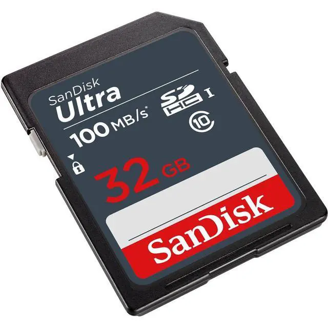 Alt view image 2 of 5 - 32GB Ultra 100MBs SDHC Memory Card