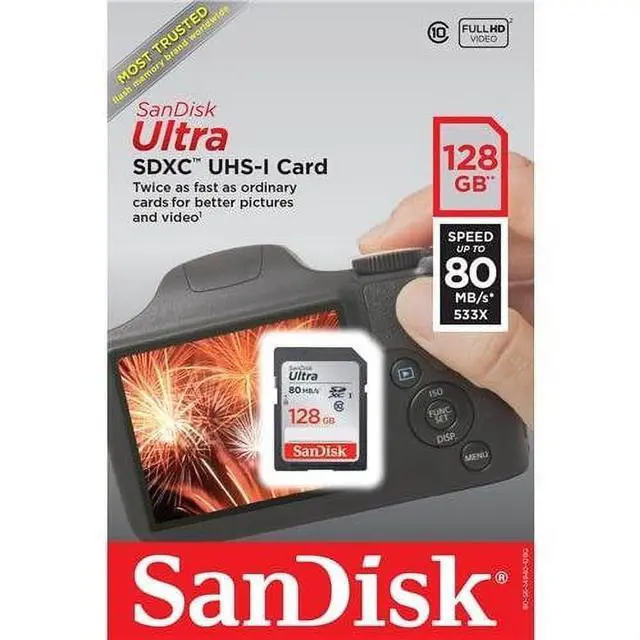 Main image of Ultra Plus SD Card, 128GB, SDSDUNB-128G-GN6IN