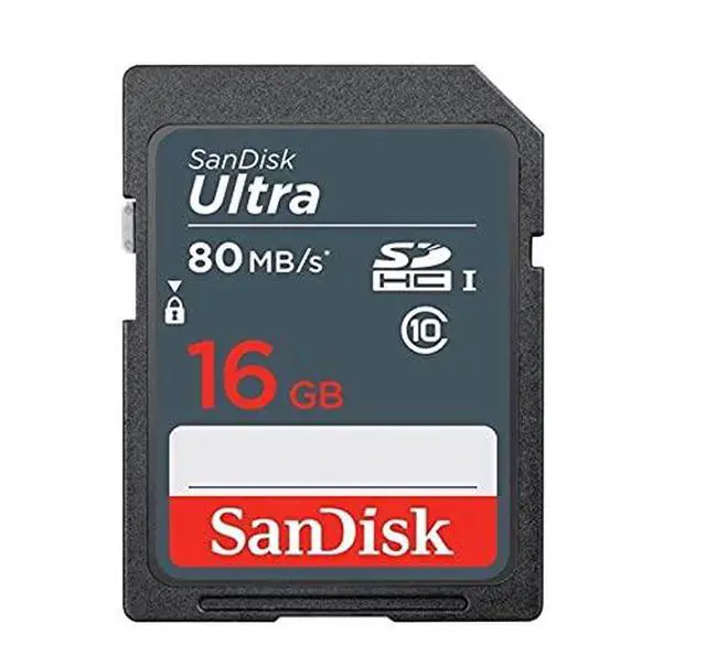 Alt view image 2 of 4 - 16GB Ultra SDHC UHS-I Class 10 Memory Card 80MB/s U1, Full HD, SD Camera Card SDSDUNS-016G-GN3IN (5 Pack) Bundle with (5) GoRAM Plastic Cases