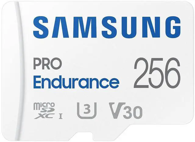 Main image of PRO Endurance 256GB MicroSDXC Memory Card with Adapter for Dash Cam, Body Cam, and Security Camera, Class 10, U3, V30 (MB-MJ256KA/AM)