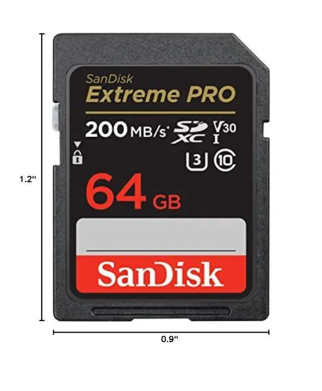 Alt view image 7 of 7 - 64GB Extreme PRO SDXC UHS-I Memory Card - C10, U3, V30, 4K UHD, SD Card - SDSDXXU-064G-GN4IN