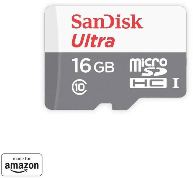 Main image of Made for Amazon SanDisk 16GB microSD Memory Card for Fire Tablets and Fire TV
