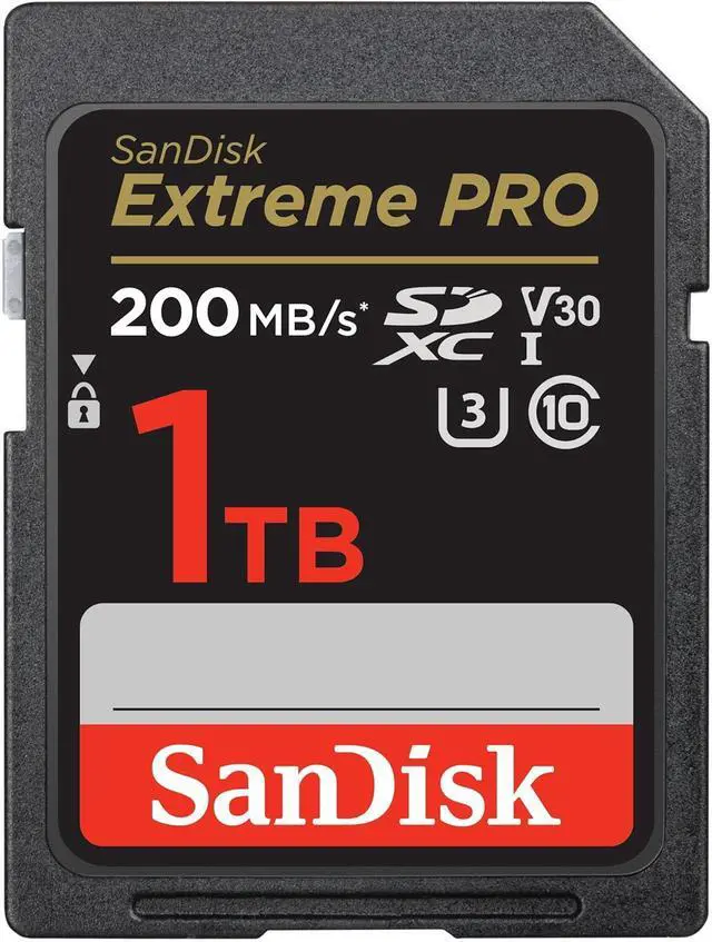 Main image of 1TB Extreme PRO SDXC UHS-I Memory Card - C10, U3, V30, 4K UHD, SD Card - SDSDXXD-1T00-GN4IN