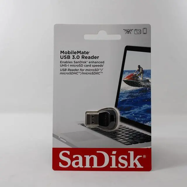 Alt view image 3 of 3 - MobileMate USB 3.0 Card Reader - microSD - USB 3.0 Type A