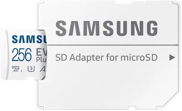Alt view image 2 of 7 - EVO Plus microSD Memory Card + Adapter, 256GB microSDXC, Speeds Up to 160 MB/s, UHS-I, C10, U3, V10, A3, Upgrade Storage for Phones, Tablets, Gaming Consoles, DSLR Cameras, PCs, MB-MC256SA/AM