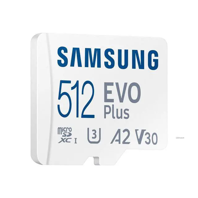 Alt view image 7 of 7 - EVO Plus microSD Memory Card + Adapter, 512GB microSDXC, Speeds Up to 160 MB/s, UHS-I, C10, U3, V10, A3, Upgrade Storage for Phones, Tablets, Gaming Consoles, DSLR Cameras, PCs, MB-MC512SA/AM