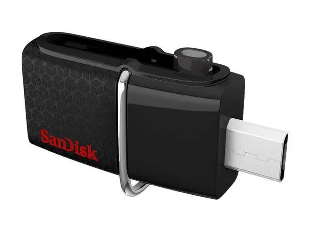 Alt view image 3 of 5 - Ultra 32GB USB 3.0 OTG Flash Drive with Micro USB Connector works with Android Mobile Devices - SDDD2-032G-G46