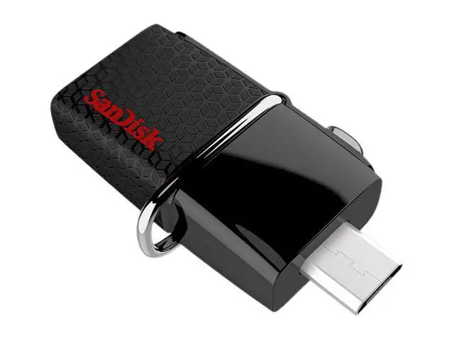Alt view image 5 of 5 - Ultra 32GB USB 3.0 OTG Flash Drive with Micro USB Connector works with Android Mobile Devices - SDDD2-032G-G46