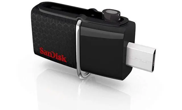 Main image of Ultra Dual USB Drive 3.0 128GB, Black (SDDD2-128G-GAM46)