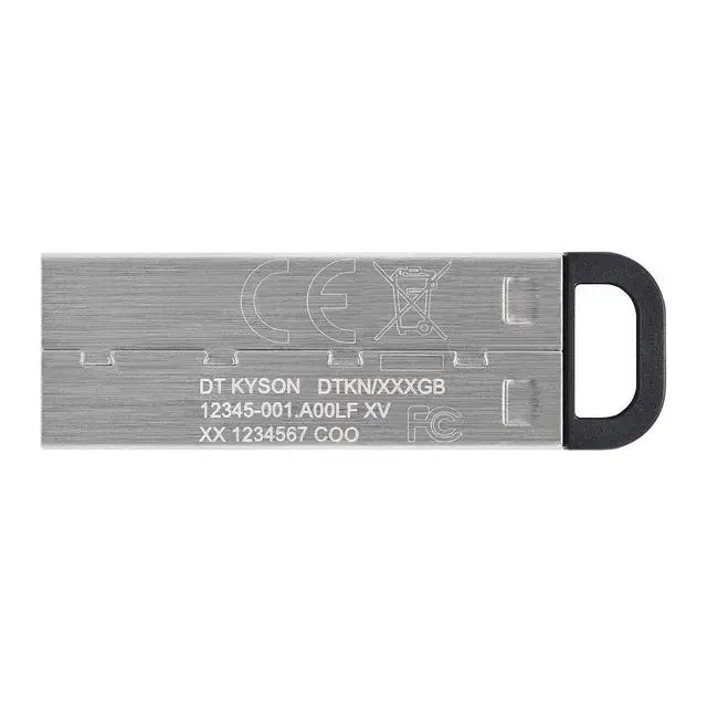 Alt view image 3 of 6 - DataTraveler Kyson 256GB High Performance USB 3.2 Metal Flash Drive | Speeds up to 200MB/s | DTKN/256GB