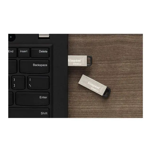 Alt view image 6 of 6 - DataTraveler Kyson 256GB High Performance USB 3.2 Metal Flash Drive | Speeds up to 200MB/s | DTKN/256GB