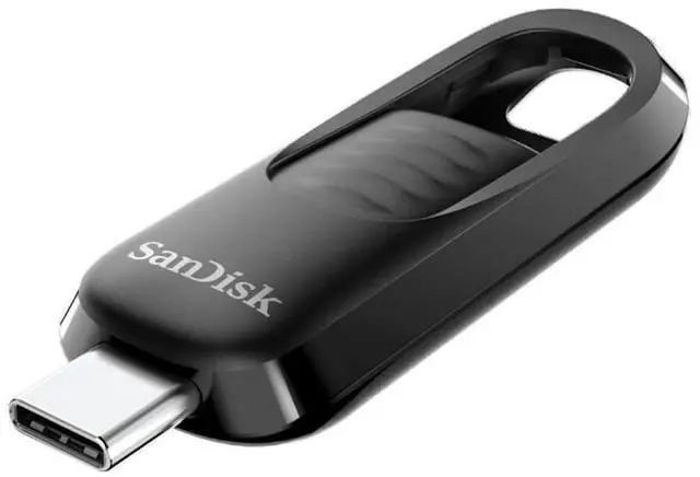 Main image of 256GB Ultra Slider USB Type-C Flash Drive - Up to 400MB/s, USB 3.2 Gen 1, Retractable Connector - SDCZ480-256G-G46