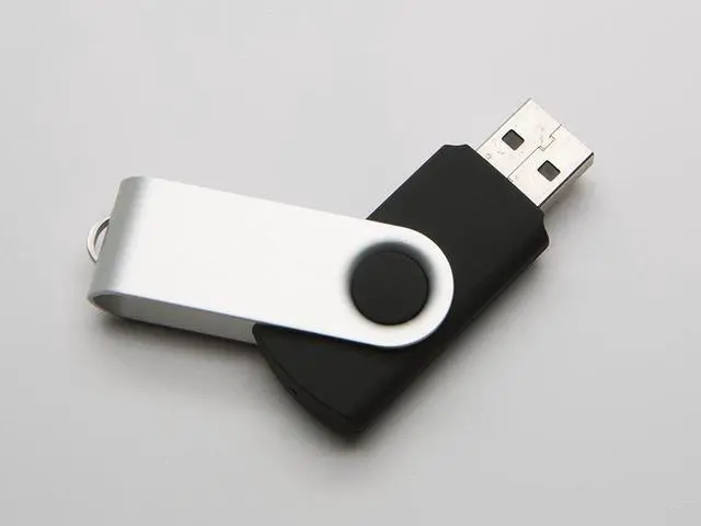Alt view image 2 of 2 - 50 4GB Flash Drive - Bulk Pack - USB 2.0 Swivel Design in Black