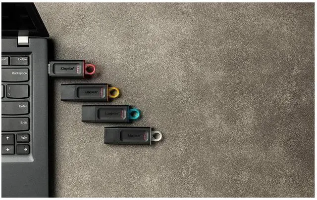 Alt view image 6 of 6 - DataTraveler Exodia 128GB USB 3.2 Flash Drive DTX/128GB,Black