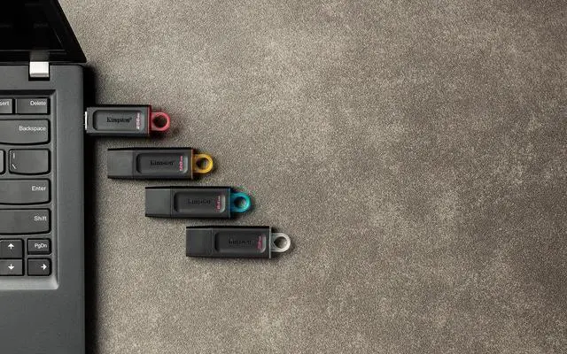 Alt view image 2 of 6 - DataTraveler Exodia 128GB USB 3.2 Flash Drive DTX/128GB,Black
