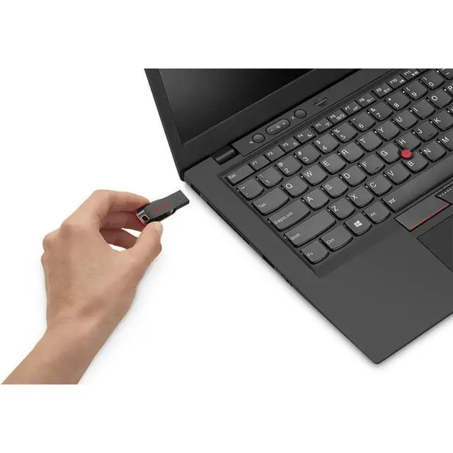 Alt view image 3 of 3 - 32GB Cruzer Blade USB 2.0 Flash Drive- SDCZ50-032G-B35, Black