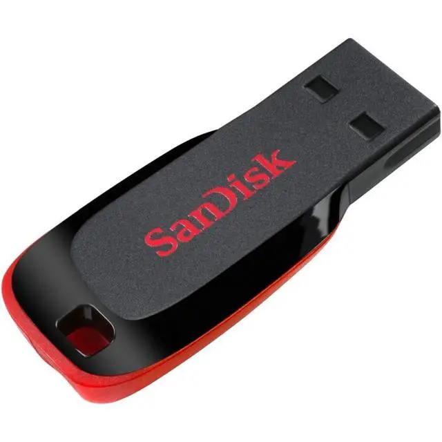Alt view image 2 of 3 - 32GB Cruzer Blade USB 2.0 Flash Drive- SDCZ50-032G-B35, Black