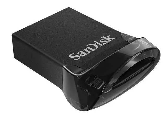 Alt view image 2 of 7 - 64GB 5-Pack Ultra Fit USB 3.1 Flash Drive (5x64GB) - SDCZ430-064G-B5CT, Black