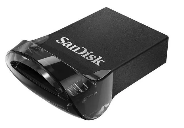 Alt view image 3 of 7 - 64GB 5-Pack Ultra Fit USB 3.1 Flash Drive (5x64GB) - SDCZ430-064G-B5CT, Black