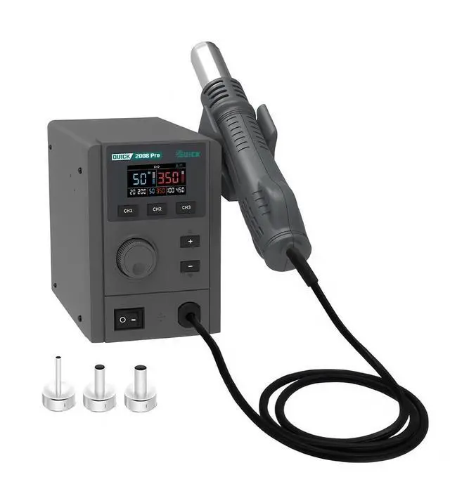 Main image of 2008 PRO Lead-Free Digital Display Hot Air Desoldering Station for Mobile Phone Motherboard CPU Chip Soldering Repair Tool With AI function