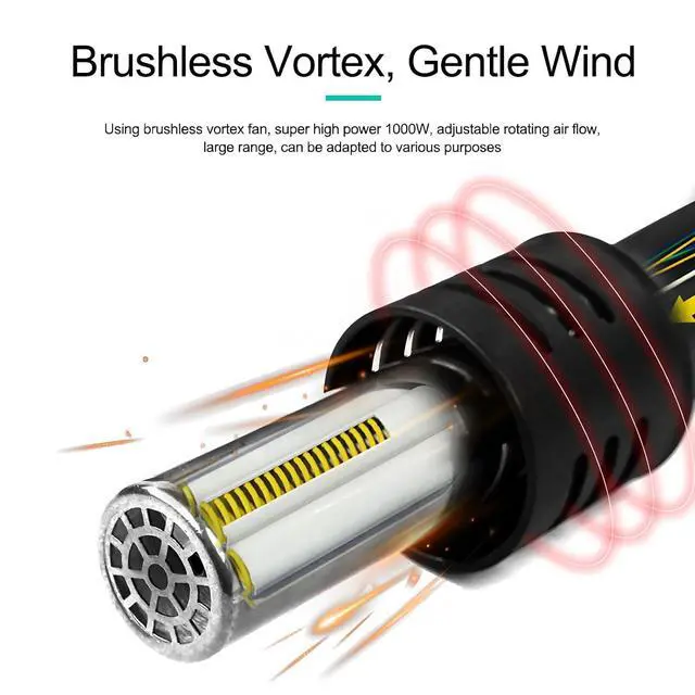 Alt view image 4 of 7 - K8 1000W Lead-free Smart Hot Air Station for Mobile Phone BGA Desoldering Repair Hot Air Gun Rework Soldering Station Tool