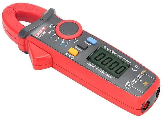Main image of UT210C Clamp Meter Digital Pliers Ammeter Voltmeter Professional Electrician Tester Multimeter