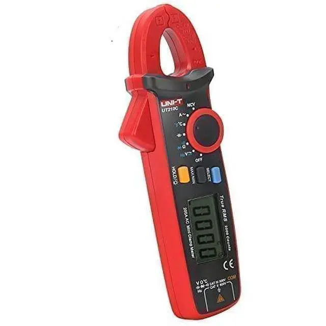 Alt view image 5 of 5 - UT210C Clamp Meter Digital Pliers Ammeter Voltmeter Professional Electrician Tester Multimeter