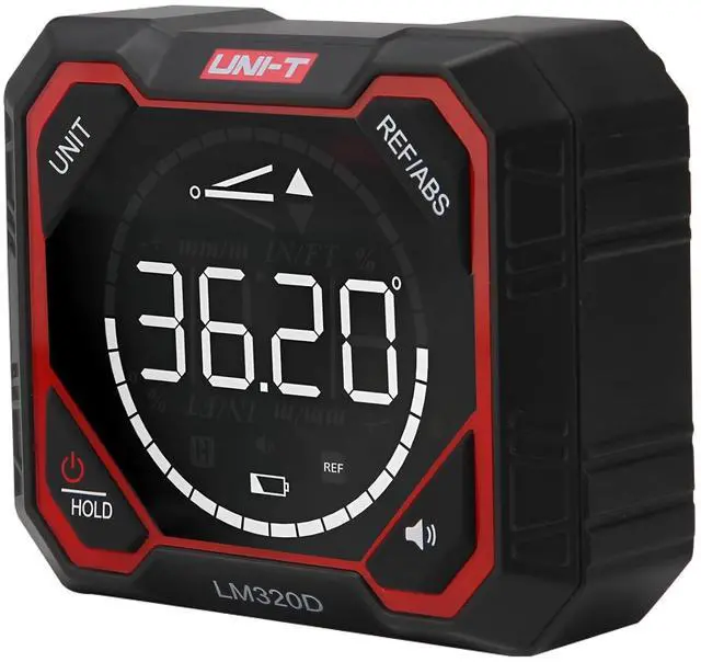 Main image of LM320D LM320E LM320F Laser Inclinometer Digital Angel Meter with Absolute Relative Angle Measurement Magnetic Inclinometer(LM320D)
