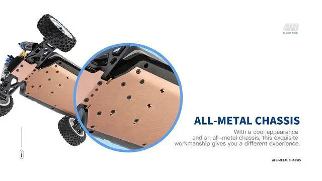 Alt view image 7 of 7 - 144010 124016/124017 V2 Brushless Truck 75KMH 1/12 AWD 4X4 High Speed RC Car Off-Road Buggy 124017V2-2L2200