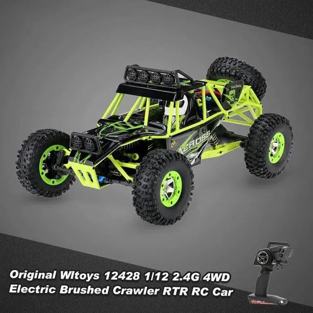 Main image of 12427 RC Car 4WD 1/12 2.4G 50KM/H High Speed Monster Vehicle Remote Control Car RC Buggy Off-Road Car (12427 3B)