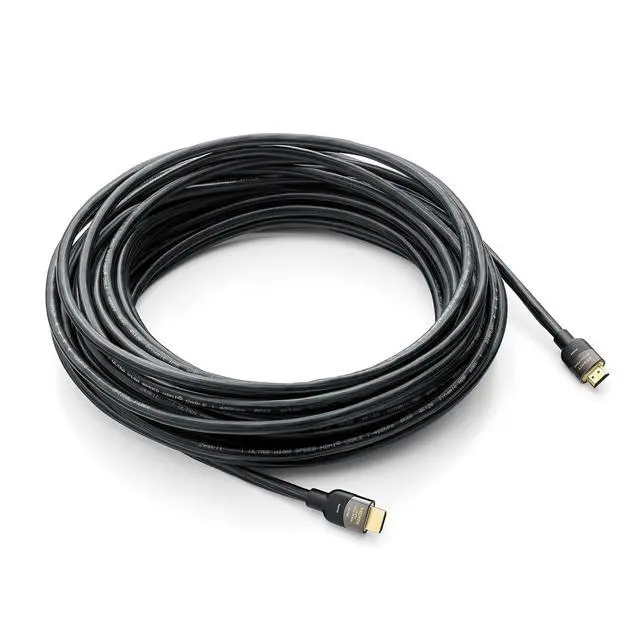 Alt view image 7 of 7 - Optical Fiber 20m (65ft) 48Gbps Ultra High Speed HDMI Cable 8K60 4K120 144Hz eARC HDR HDCP 2.2 2.3 Compatible with Dolby Vision Apple TV 4K Roku Sony LG Samsung Xbox Series X RTX 3080 PS4 PS5