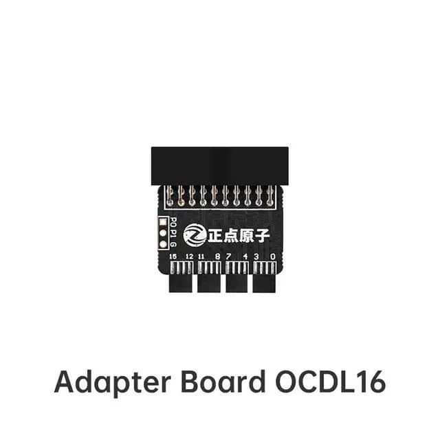 Alt view image 3 of 7 - Set Universal Chip Micro IC Clamp SOP SOIC TSOP MSOP SSOP SMD IC Test Clip Socket Adpter Programmer for Logic Analyzer Shielded Wire Adapter Board (OCDL16 x1-Wire x4)