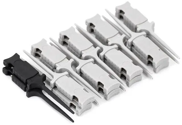 Main image of Set Universal Chip Micro IC Clamp SOP SOIC TSOP MSOP SSOP SMD IC Test Clip Socket Adpter Programmer for Logic Analyzer Shielded Wire Adapter Board (Large spacing)