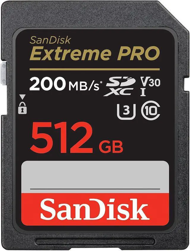 Main image of 512GB Extreme PRO SDXC UHS-I Memory Card - C10, U3, V30, 4K UHD, SD Card - SDSDXXD-512G-GN4IN