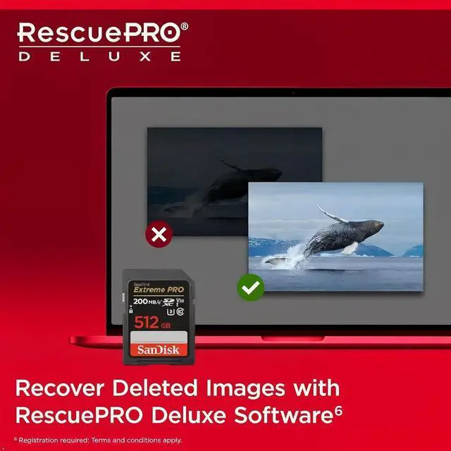 Alt view image 6 of 6 - 512GB Extreme PRO SDXC UHS-I Memory Card - C10, U3, V30, 4K UHD, SD Card - SDSDXXD-512G-GN4IN