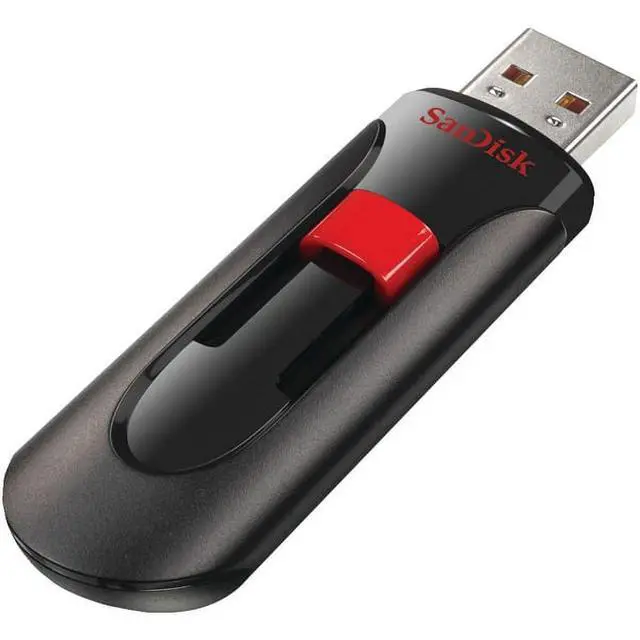 Alt view image 2 of 2 - Sdcz60-064G-A46 Cruzer Glide Usb Flash Drive - 64 Gb - Black Red - Retractable Password Protection Encryption Support Temperature Proof (Sandisk SDCZ60-064G-A46)